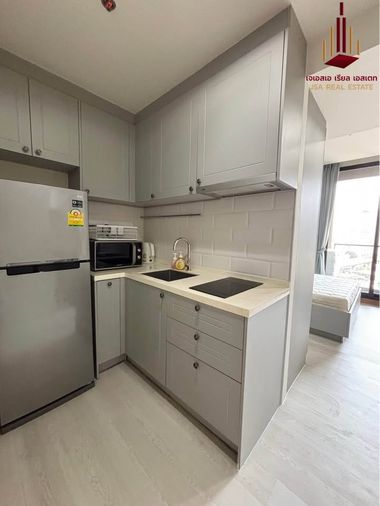 Studio condo for rent, 28 sqm, The Editor Saphan Khwai