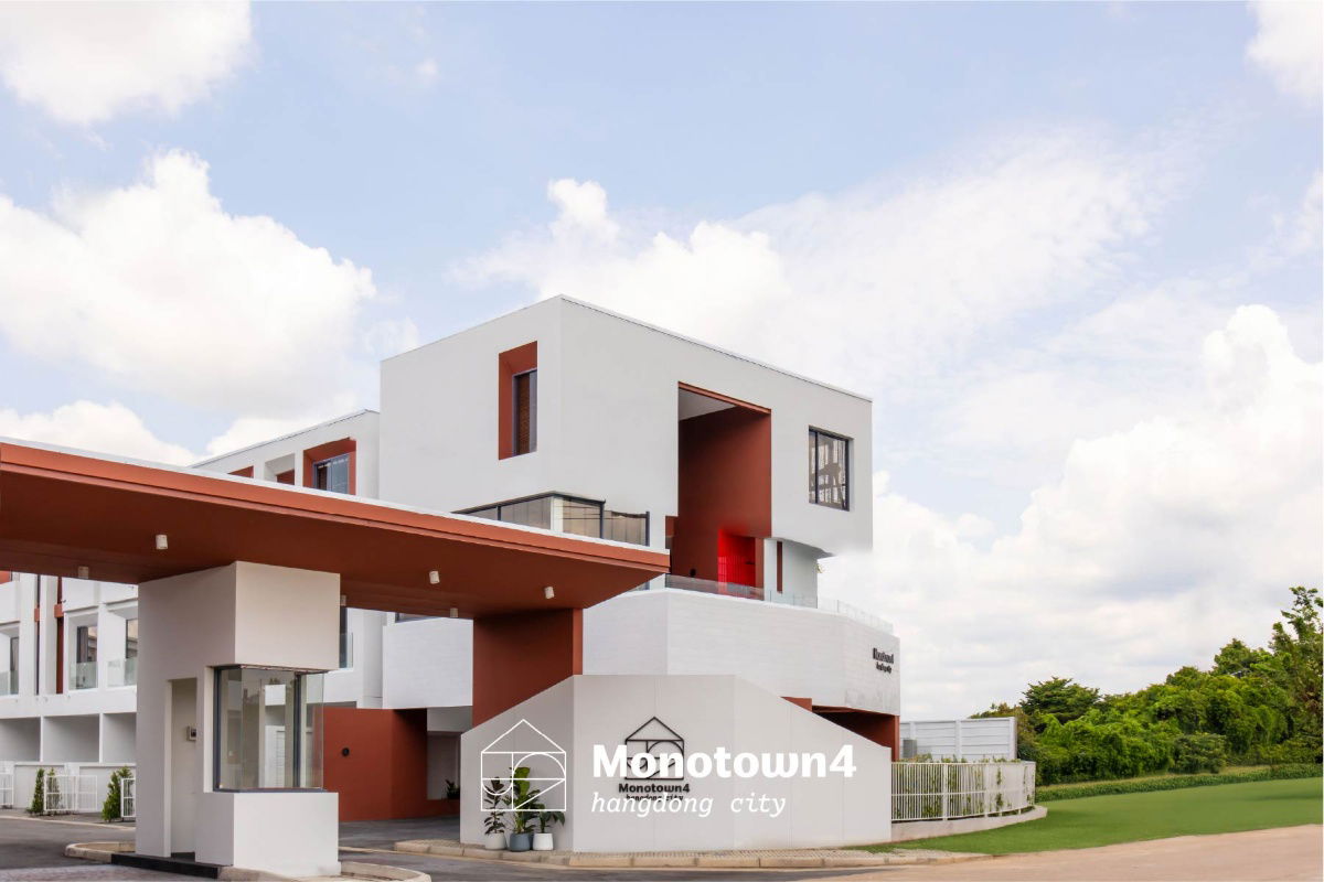 รูป บ้านทาวน์โฮม สไตล์มิดเซนจูรี่ หางดง 3 นอน 3 น้ำ - รูปที่ 2/15