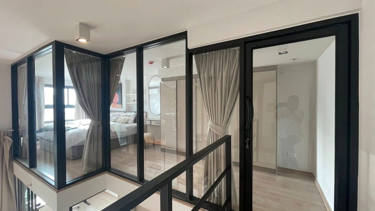 picture 🏙️ Condo for rent IDEO Asoke - Rama 9, 2-story loft unit, 1 bedroom, 52 sq m, near MRT Rama 9. - 12/14