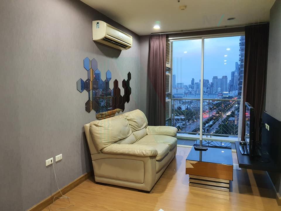 picture 🚩 For rent condo THE COMPLETE NARATHIWAT Building 1, Floor 19,2 bed room, Room size 61.00 sqm - 5/8