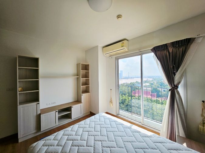 💙 Morning View ที่ดีที่สุดในชีวิต — วิวแม่น้ำเต็มตา ไม่มีตึกขวาง! แชปเตอร์วัน โมเดิร์นดัชต์