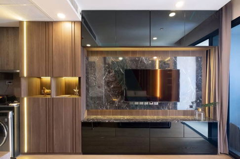 🎊 For Rent Condo ASHTON CHULA-SILOM Building 1, Floor 46,1 bed room, Room size 34 sqm