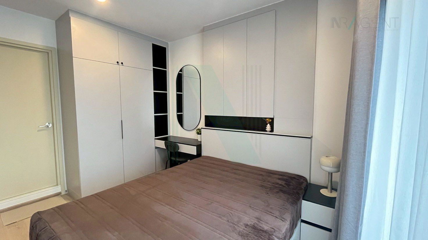 picture 📌 For Rent Condo LIFE RAMA 4-ASOKE Building 1, Floor 20,1 bed room, Room size 32 sqm - 5/8