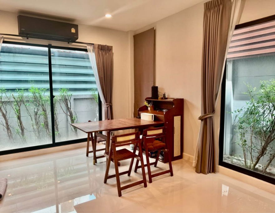 รูป ให้ เช่าบ้านเดี่ยวสไตล์ Modern Tropical โครงการ Ninya กัลปพฤกษ์ ไลน์ไอดี ✅ @ibx7531n - รูปที่ 4/8