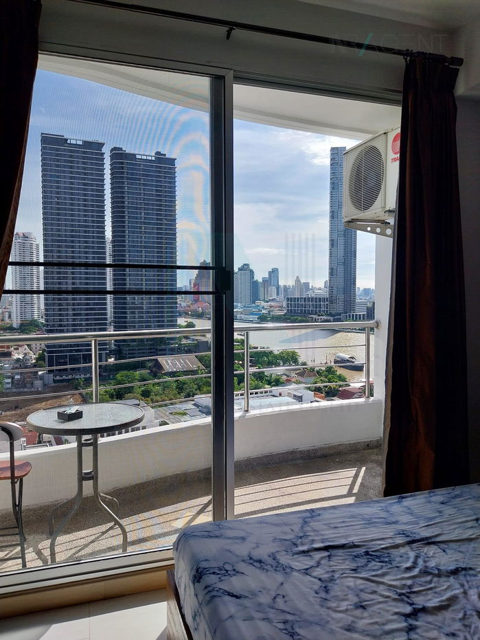 picture ðš For rent condo SUPALAI RIVER PLACE Building 1, Floor 18,Studio, Room size 34.00 sqm - 7/8