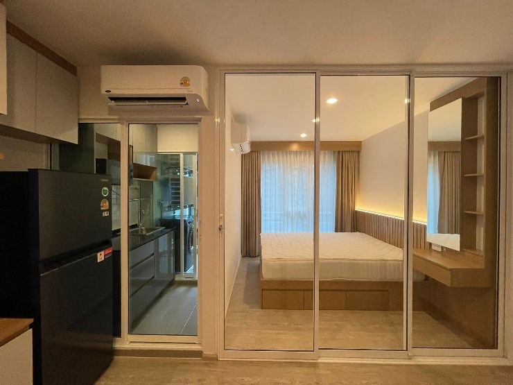 รูป AS1638 ให้เช่าคอนโด Regent Home บางนา ห้องสวย พร้อมเครื่องใช้ไฟฟ้าเฟอร์นิเจอร์ครบ - รูปที่ 2/11