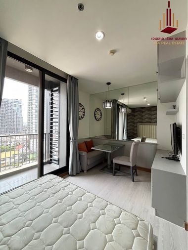 Studio condo for rent, 28 sqm, The Editor Saphan Khwai