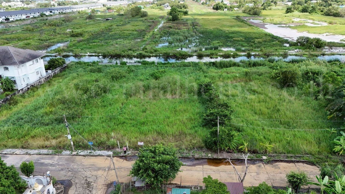 รูป ที่ดิน 316 ตร.วา ถมแล้ว หมู่บ้านกฤษดานคร 19 - คลองหลวง 1  - รูปที่ 3/6