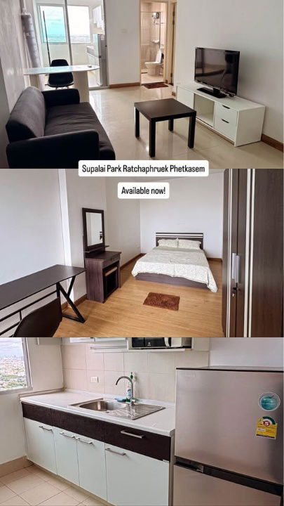รูป 🔴RV20297🟡 ให้เช่าถูกมาก👍 Supalai Park Ratchaphruek - Phetkasem 💛🧡 ✅แอดไลน์ @mproperty (มี @ ด้วย) แอดมินตอบไว - รูปที่ 8/9