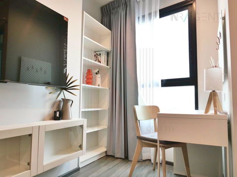 🚩 For Rent Condo IDEO RAMKHAMHAENG LAM SALI STATION Building 1, Floor 16,Studio, Room size 24 sqm