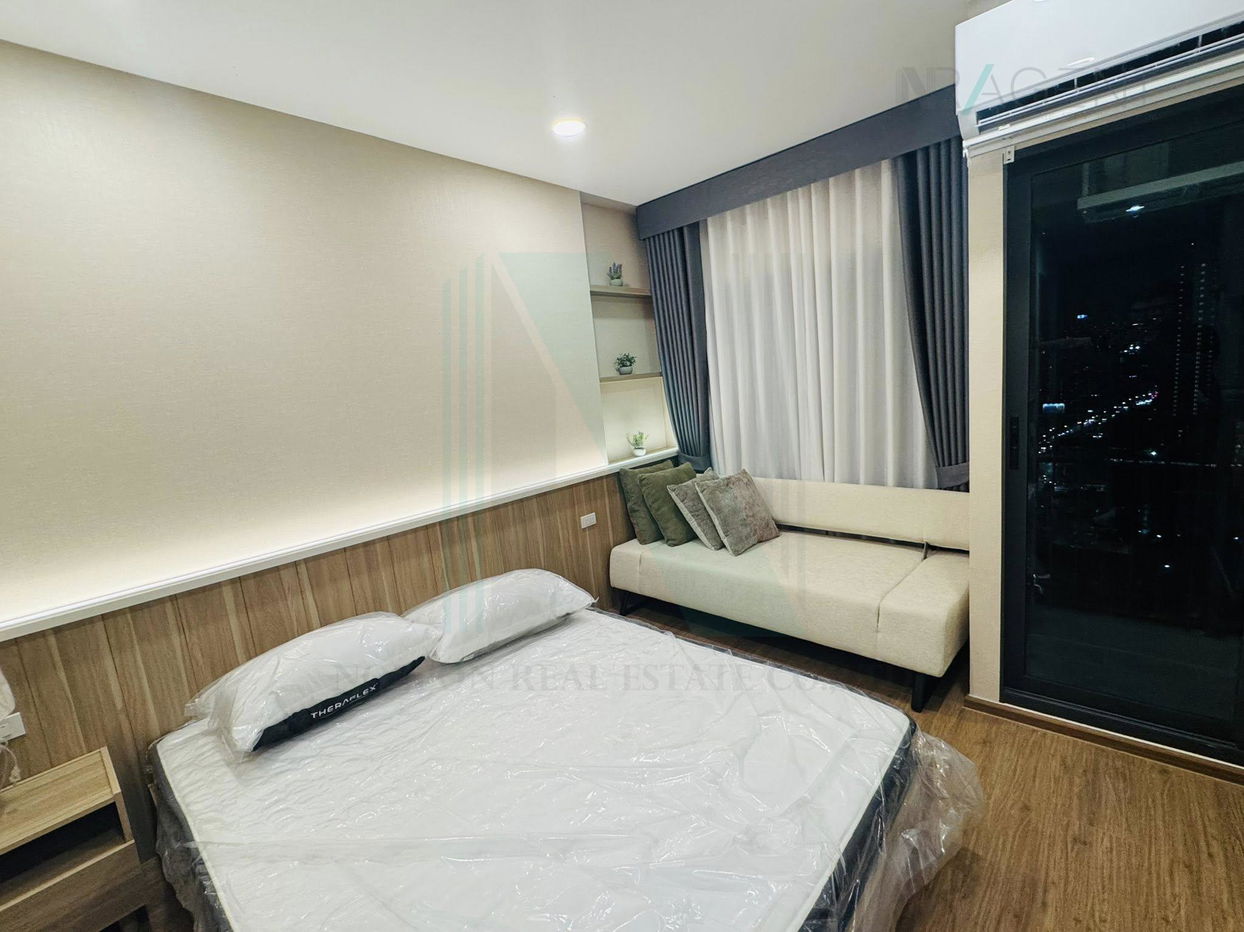 picture 📌 For Rent Condo THE LIVIN RAMKHAMHAENG Building 1, Floor 29,Studio, Room size 29 sqm - 2/8