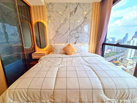 🚨 ด่วน! ห้องสุดปัง #st21084 ให้เช่า  Ashton Chula-Silom MRTสามย่าน~100ม.
