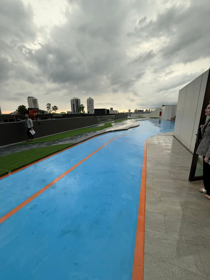 รูป ห้องมุมห้องใหม่ ให้เช่าคอนโด​ origin play sri​udom​ station 30 ตารางเมตร  ชั้น4 - รูปที่ 31/35