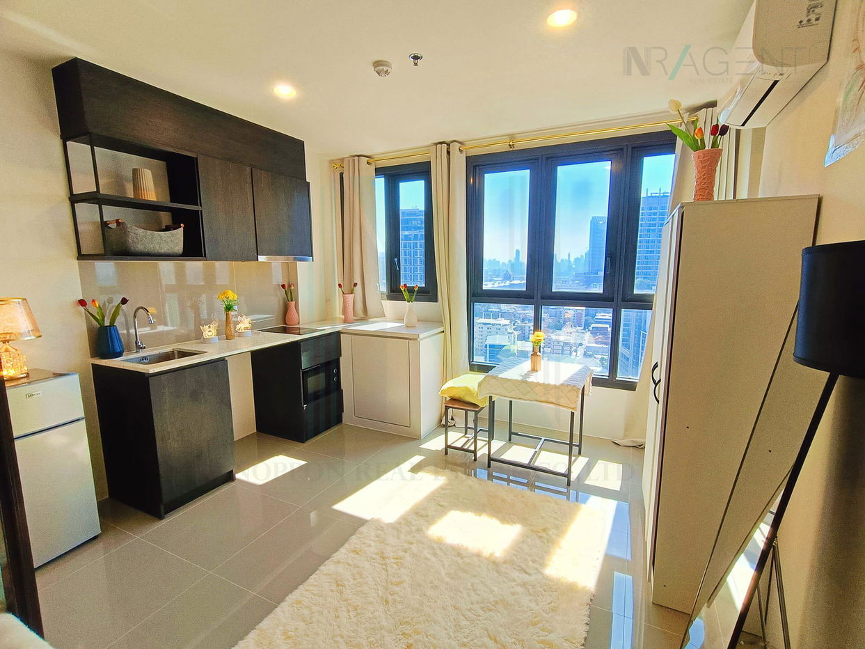 picture 🎉 For Rent Condo XT HUAIKWANG Building A, Floor 23,1 bed room, Room size 33.00 sqm - 7/8