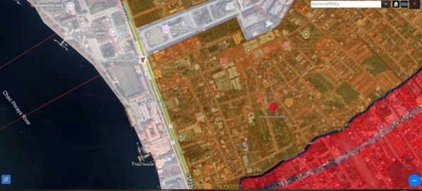 รูป ที่ดินเมืองสมุทรปราการ ถนนสุขุมวิท27 ซอยปุณศิริ เนื้อที่ 13-2-71.5 ไร่ วาละ 45,000 บาท เมืองสมุทรปราการ - รูปที่ 5/8