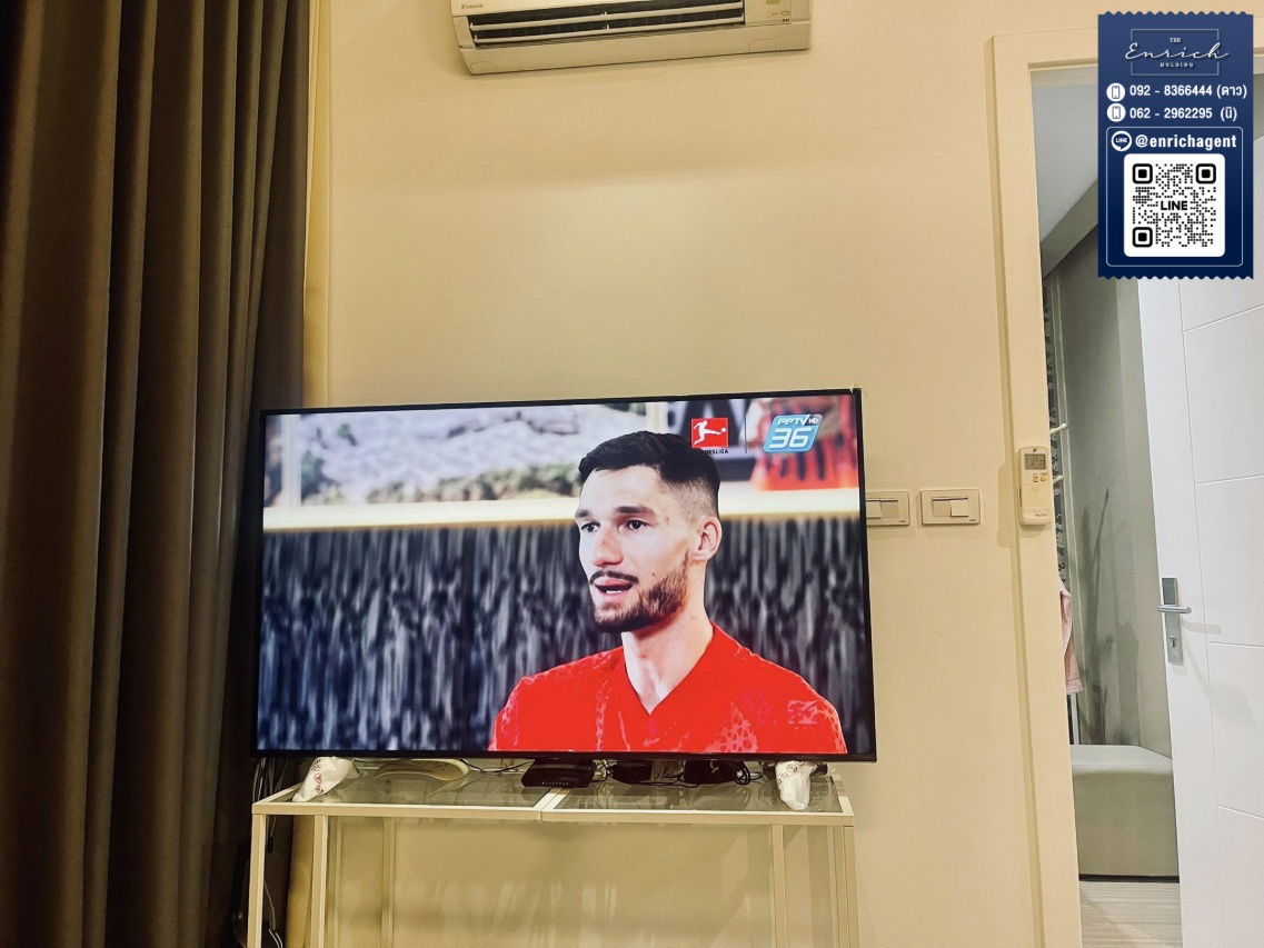 picture ðFor rent: TC Green Rama 9, spacious room, beautiful view, MRT Rama 9ð Call 062-2962295 Ni // Line ID: @enrichagent - 2/6