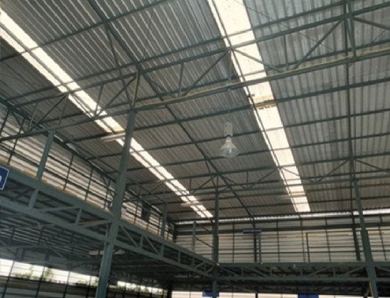 รูป ให้เช่า โกดัง พร้อมสำนักงาน พื้นที่ 500 ตารางเมตร ซอยท่าอิฐ หลังตลาดท่าอิฐ เมืองนนทบุรี / ใกล้สถานีรถไฟฟ้าบางรักน้อย รถหกล้อ สิบล้อ เข้าออกได้ - รูปที่ 8/11