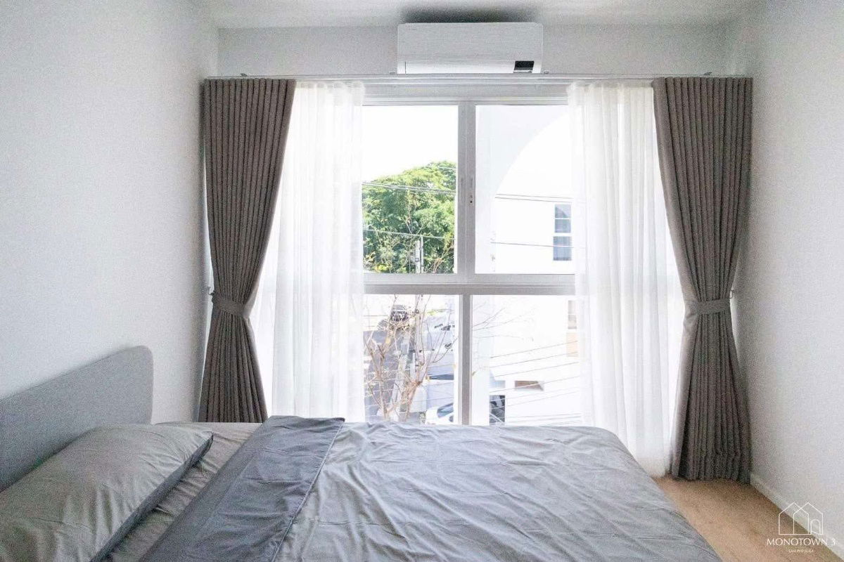 picture House for RENT! Townhome - Close to Town near to Ruamchok shopping mall, NIS, 7-11, Tesco Lotus, Fresh Market and etc.📍Location: Monotown Village - 9/15