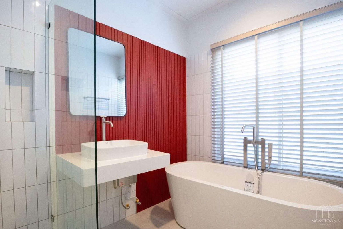 รูป 🏡 ให้เช่าทาวน์โฮม หลังใหญ่ 3 ชั้น ในโครงการคุณภาพ เดินทางสะดวก ติดถนนวงแหวนรอบ 2 พร้อมเฟอร์นิเจอร์ครบชุด เดินทางสะดวก ใกล้รวมโชค - รูปที่ 10/15