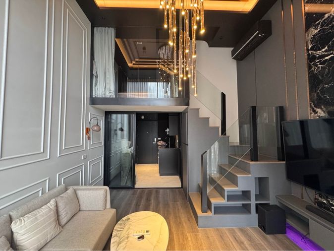 ให้เช่าคอนโด ไนท์บริดจ์ สเปซ รัชโยธิน อาคาร 1 ชั้น 19 Duplex ขนาด 38 ตรม ใกล้ Avenue รัชโยธิน