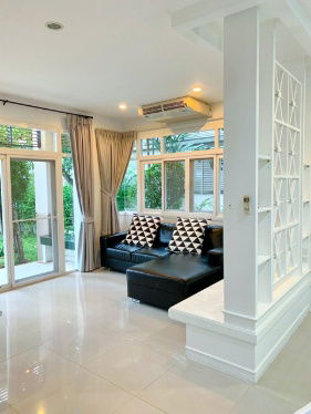 picture MRT PakKret Bypass 600m. 2-story detached house for rent with garden 72sq.wa. 290sq.m. prime locatio - 4/8