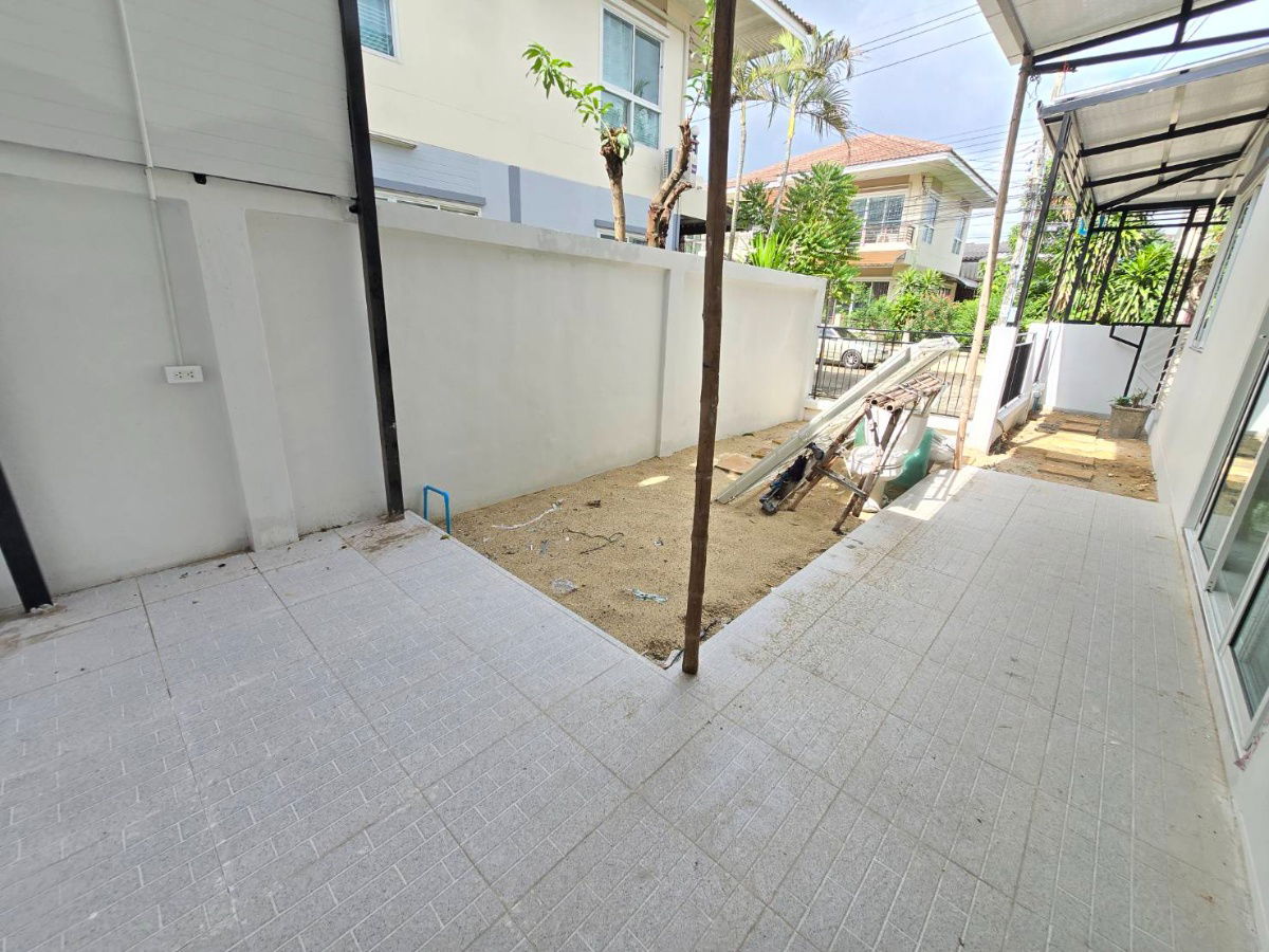 รูป บ้านแฝดหลังใหญ่ ทำเลหลังริม แต่งใหม่ หมู่บ้านพัฒนาสิริ เดอะไพร์ด ถนนเลียบคลองสอง เขตคลองสามวา มีเฟอร์ฯ ใกล้ทางด่วน - รูปที่ 10/35