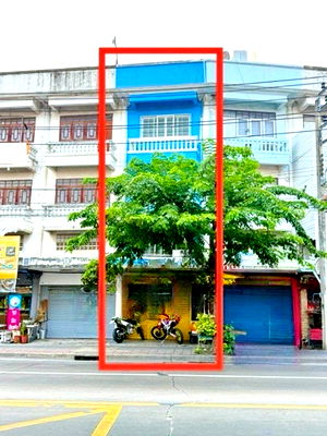 เช่าอาคารพาณิชย์ เขตคันนายาว : โรบินสัน รามอินทรา 1.4 กม. แฟชั่น สินแพทย์ เช่าอาคารพาณิชย์ 4.5ชั้นรวมดาดฟ้า 22ตร.ว. 342ตร.ม. MRT คู้บอน800มติดถนนใหญ่ 5นอน