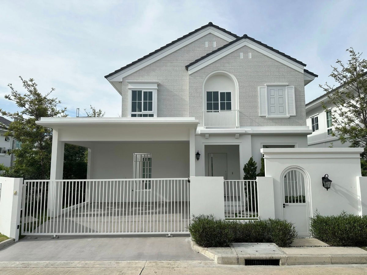 picture 🏡 Single house for rent Chaiyapruek Bangna, Km. 15. 3 bedrooms, corner plot, 184 sq m, near Mega Bangna. - 21/21