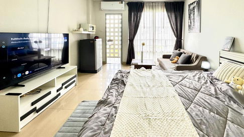 ขาย คอนโด I-House Laguna Garden RCA Studio room 26 ตรม เฟอร์ครบ ใกล้พระราม 9 เพชรบุรี รัชดา  ห้วยขวาง : KT25S-005