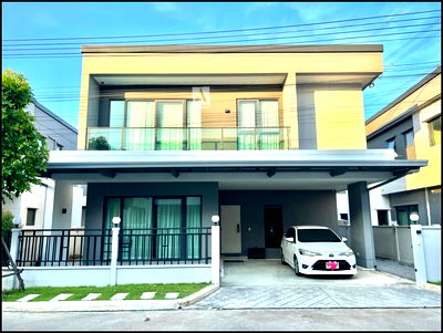 บ้านเดี่ยวให้เช่า : AH620 ให้เช่าบ้านเดี่ยว เซนโทร ดอนเมือง-แจ้งวัฒนะ เลียบคลองประปา บ้านหันทิศใต้ จดบริษัทได้