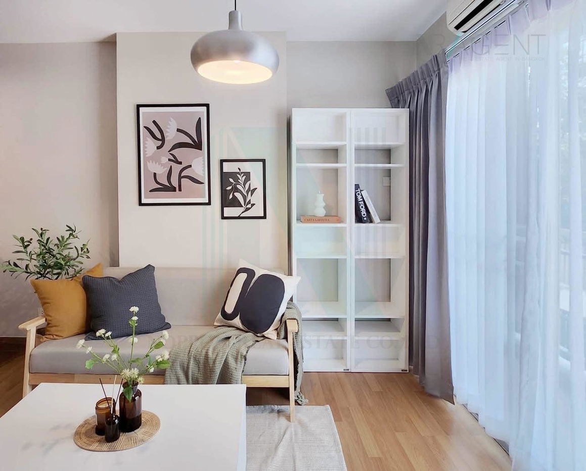 picture 🚩 For Rent Condo GRENE SUTHISARN Building 1, Floor 2,1 bed room, Room size 46.00 sqm - 7/8