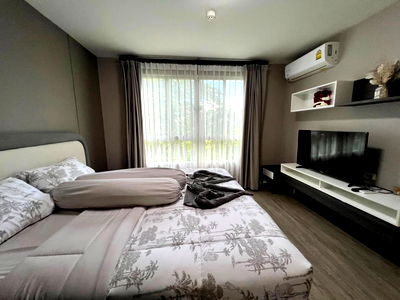 Condos for sale 700 Year Sports Arena Chiang Mai : DCondo Ping for sale, 2 bedrooms, 3rd floor, garden view ☎️(Tuk) 098-396-3626