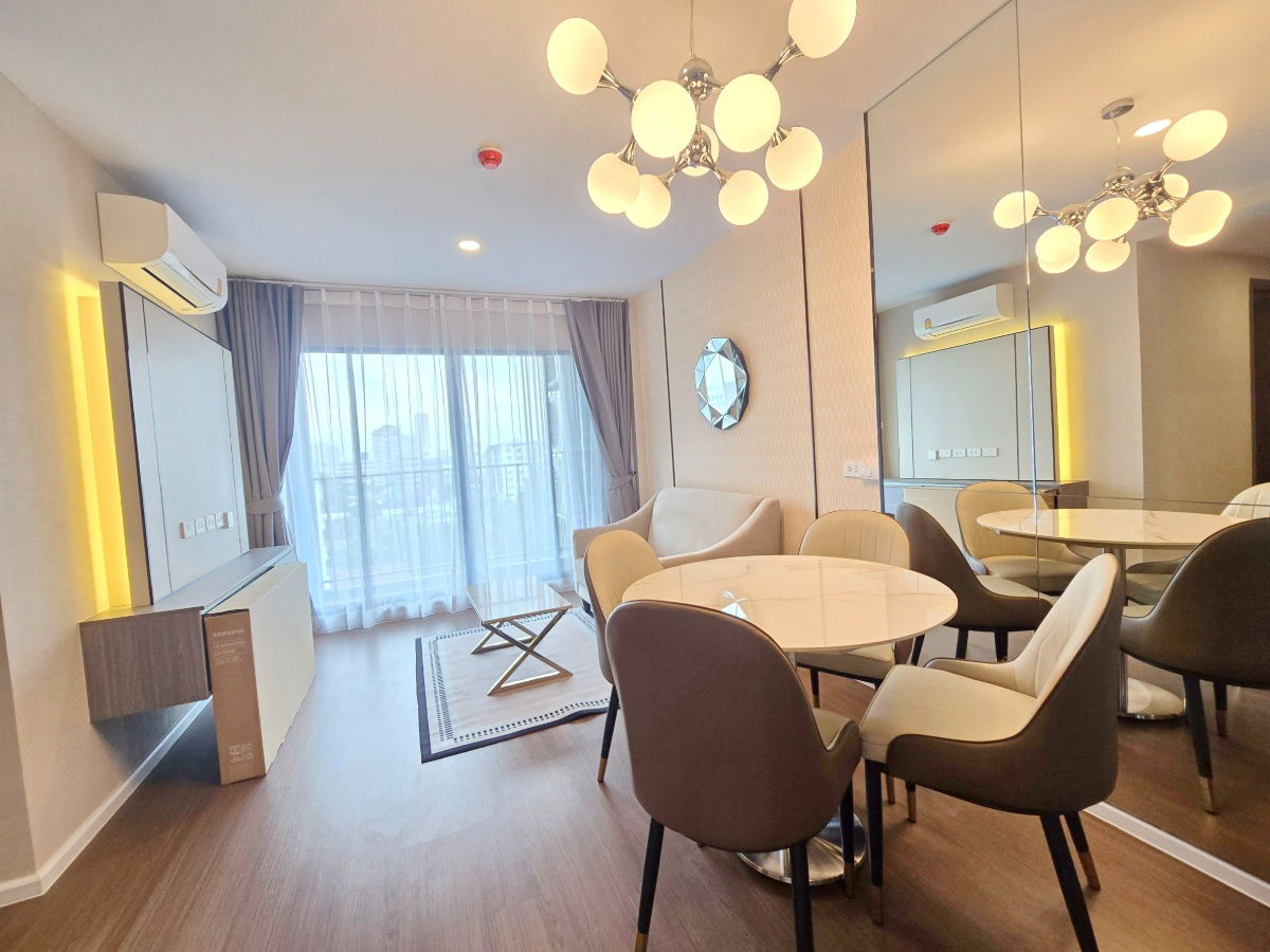 picture For Rent 2BR The Origin Ratchada-Ladprao, Swimming Pool View, Fully Furnished, just 1 mins to MRT Ladprao Station (Yellow Line) - 1/33