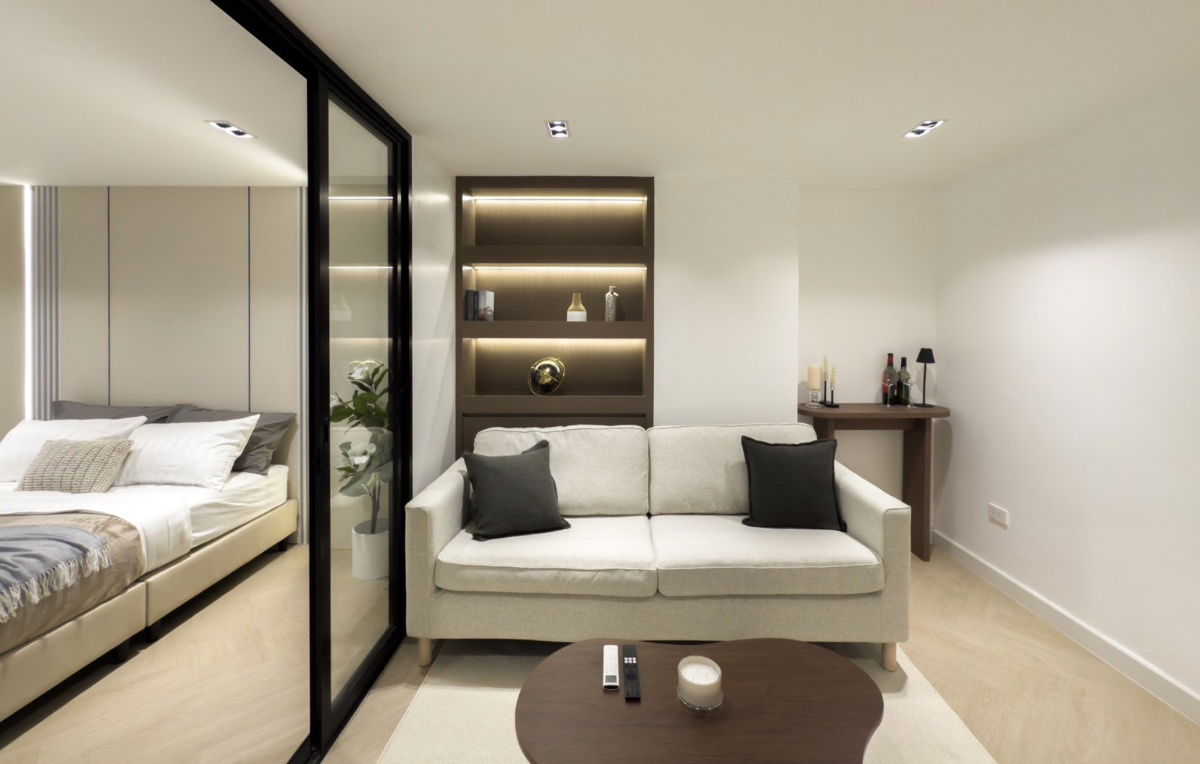 รูป ขาย ศรีธนาคอนโด 2 1 ห้องนอน 1ห้องน้ำ 36 ตร.ม. ชั้น 4 วิวสวน (ID:1214CS) - รูปที่ 3/11