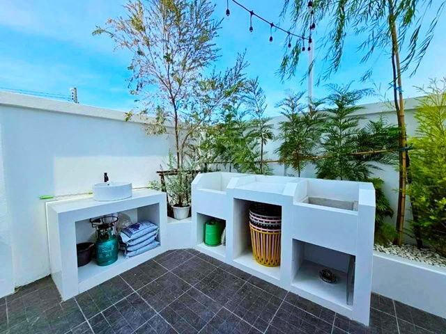 รูป ในโครงการหมู่บ้าน ร่มเกล้า15-23 4นอน คฤหาสน์หรูหรา 2 ชั้น นอร์ดิก 70ตร.วา.ตลาดร่มเกล้า 1.5 กม. 366 ตร.ม. เฟอร์ฯ เครื่องใช้ไฟฟ้าครบ - รูปที่ 6/8