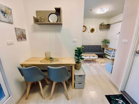 📣Nice room!📣 For Rent Condo ASPIRE RATTANATHIBET Building 1, Floor 15,1 bed room, Room size 25.00 sqm