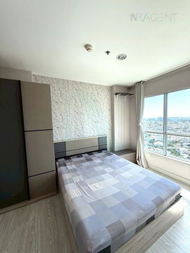 🎊 For Rent Condo ASPIRE NGAMWONGWAN Building S, Floor 25,1 bed room, Room size 28 sqm