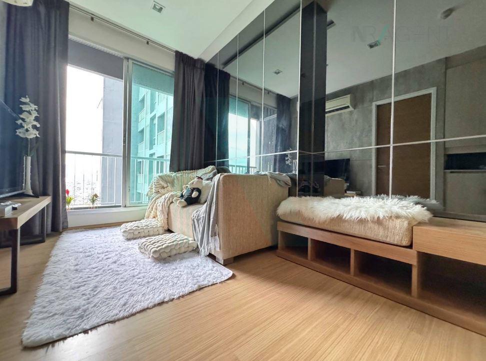 รูป 🔺 ให้เช่าคอนโด ริทึ่ม สุขุมวิท 50 อาคาร 1 ชั้น 22 1 ห้องนอน ขนาด 35 ตรม ใกล้ เทสโก้ โลตัส - รูปที่ 5/8
