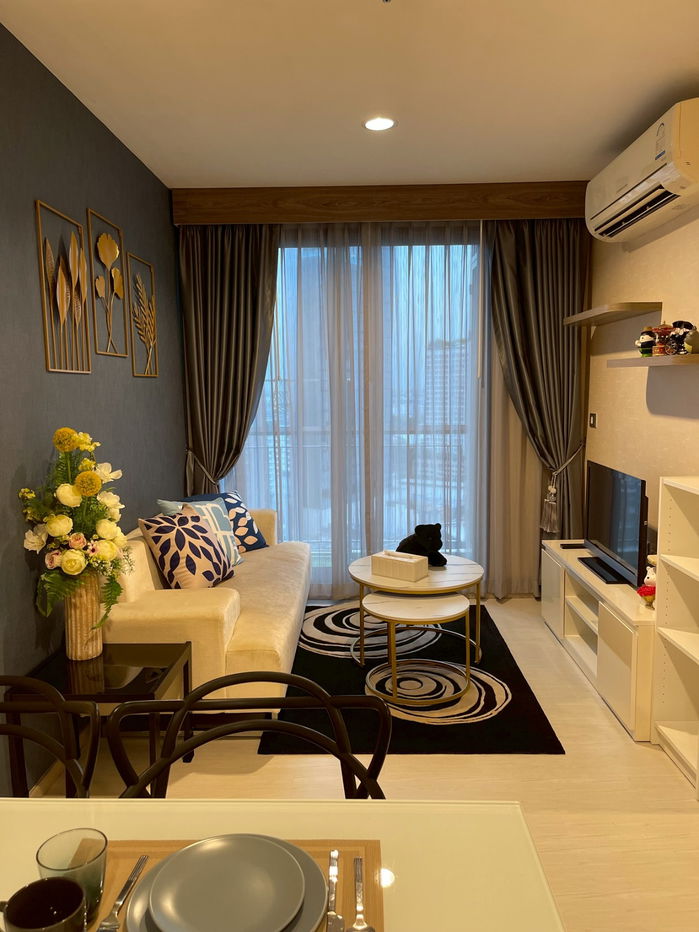 รูป ห้องว่าง พร้อมเข้าอยู่ คอนโด ริทึ่ม สุขุมวิท 42 ชั้น 17 ขนาด 45 ตรม แบบ 1ห้องนอน 1 ห้องน้ำ ค่าเช่า 35,000 ต่อเดือน - รูปที่ 2/12