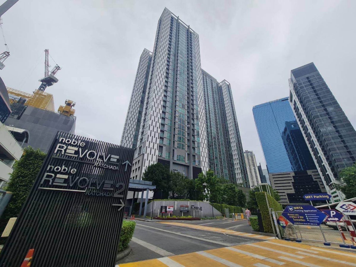 picture MRT Thailand Cultural Center 300 m. Price  30,000 Baht Condo Noble Revolve Ratchada 2 ( Rental - 9/9