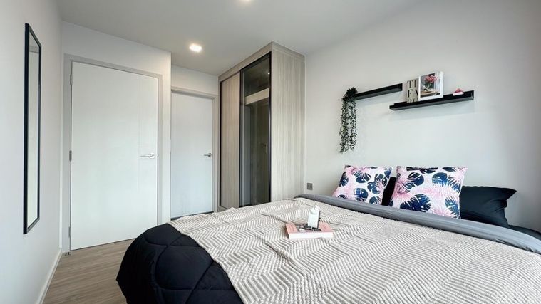 ปล่อยเช่า Atmoz Flow Minburi แอทโมซ โฟลว์ มีนบุรี ห้องสวย เฟอร์นิเจอร์ครบ พร้อมอยู่