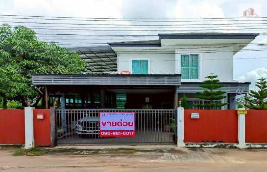 รูป ขายบ้านเดี่ยว มีสระว่ายน้ำ ม.เย็นสิริ อ.เมืองร้อยเอ็ด หลังใหญ่ แถมเฟอร์นิเจอร์ทั้งหลัง พร้อมอยู่ - รูปที่ 1/12