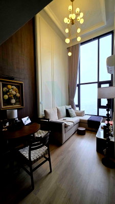 Condos for rent : For Rent Condo LIFE RAMA 4-ASOKE Building 1, Floor 34,Duplex 2 bed room, Room size 53 sqm