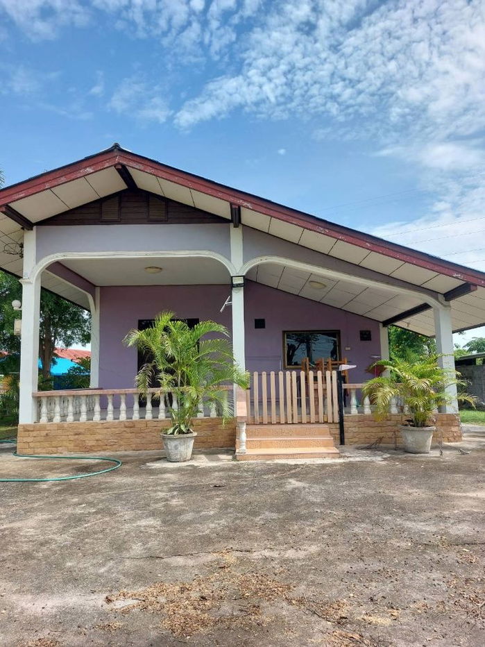 รูป ขายบ้านเดี่ยวชั้นเดียว หมู่บ้านหางแขยง สไตล์ไทย - ยุโรป 3 หลัง เริ่มต้น 2 งาน ติดถนนใหญ่ พร้อมเฟอร์นิเจอร์ ต.หางน้ำสาคร ชัยนาท - รูปที่ 1/11