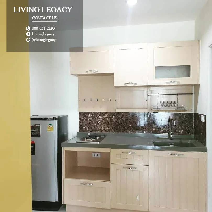 รูป SG8YDZ ให้เช่าคอนโด Asakan Place Srinakarindra 32 ตร.ม. ชั้น 15 line id : @livinglegacy - รูปที่ 8/11