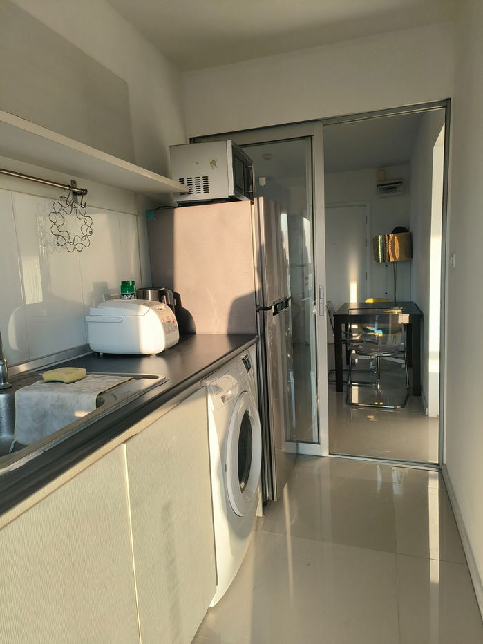 รูป ให้เช่า! Aspire Sukhumvit 48 – ห้องใหญ่ 50.89 ตร.ม. ใกล้ BTS พระโขนง 🚆  แต่งครบ พร้อมอยู่ พื้นที่กว้าง โล่ง โปร่งสบาย เหมาะสำหรับคนชอบห้องใหญ่! - รูปที่ 3/11