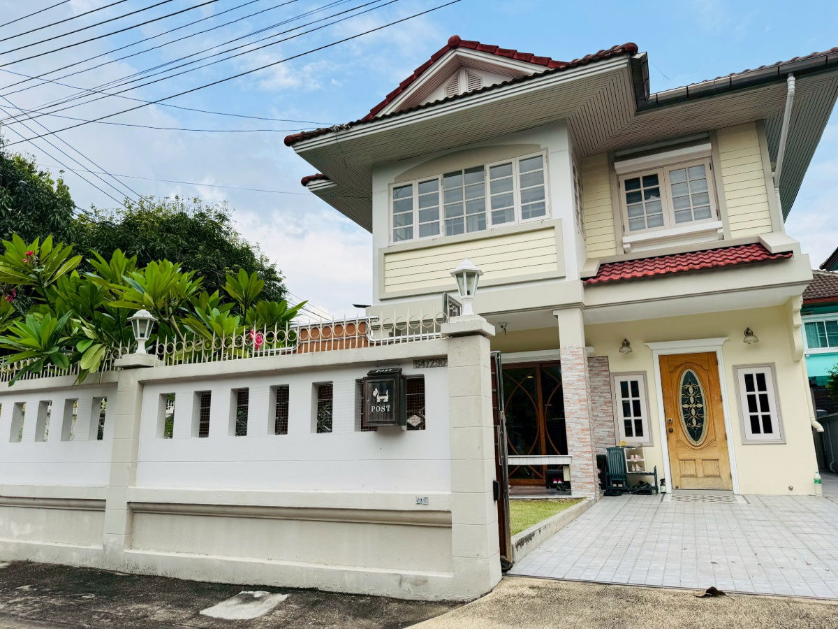 รูป ให้เช่าบ้านเดี่ยว 2 ชั้นใหม่ หลังมุม    แจ้งวัฒนะ28 ติด Central  - รูปที่ 1/24