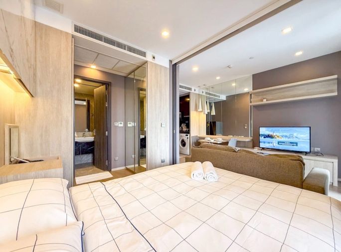 MN3061 ให้เช่าคอนโด แอชตัน อโศก เครื่องใช้ไฟฟ้าครบ 