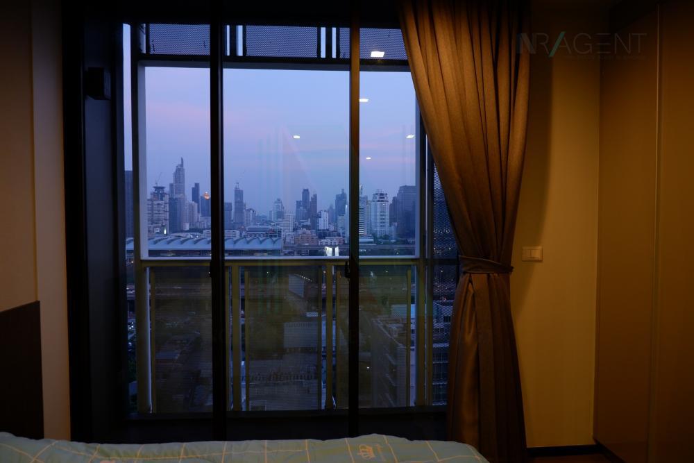 picture 🚩 For Rent Condo A SPACE ID ASOKE - RATCHADA Building 1, Floor 12,1 bed room, Room size 33.00 sqm - 1/8