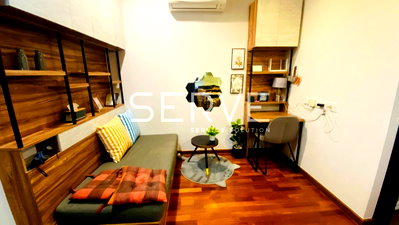 Condos for rent : 1 Bed 1 Bath Nice Room Good Location Close to BTS Ratchathewi 350 m. and Siam Paragon @ Wish Signature Midtown Siam